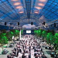 Abendveranstaltung in der Glashalle